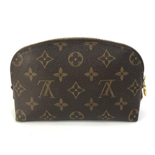 LOUIS VUITTON Pouch M47515 Monogram canvas Brown Monogram Pochette Cosmetic Women Secondhand Authentic