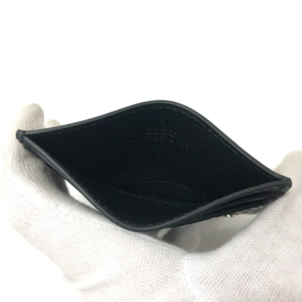 GUCCI Card Case 473927 leather black Sima mens Secondhand Authentic