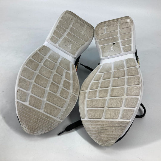 LOUIS VUITTON sneakers Enamel, Nylon black mesh Bijou Flower Sequin Beads Women 35.5 Used Authentic