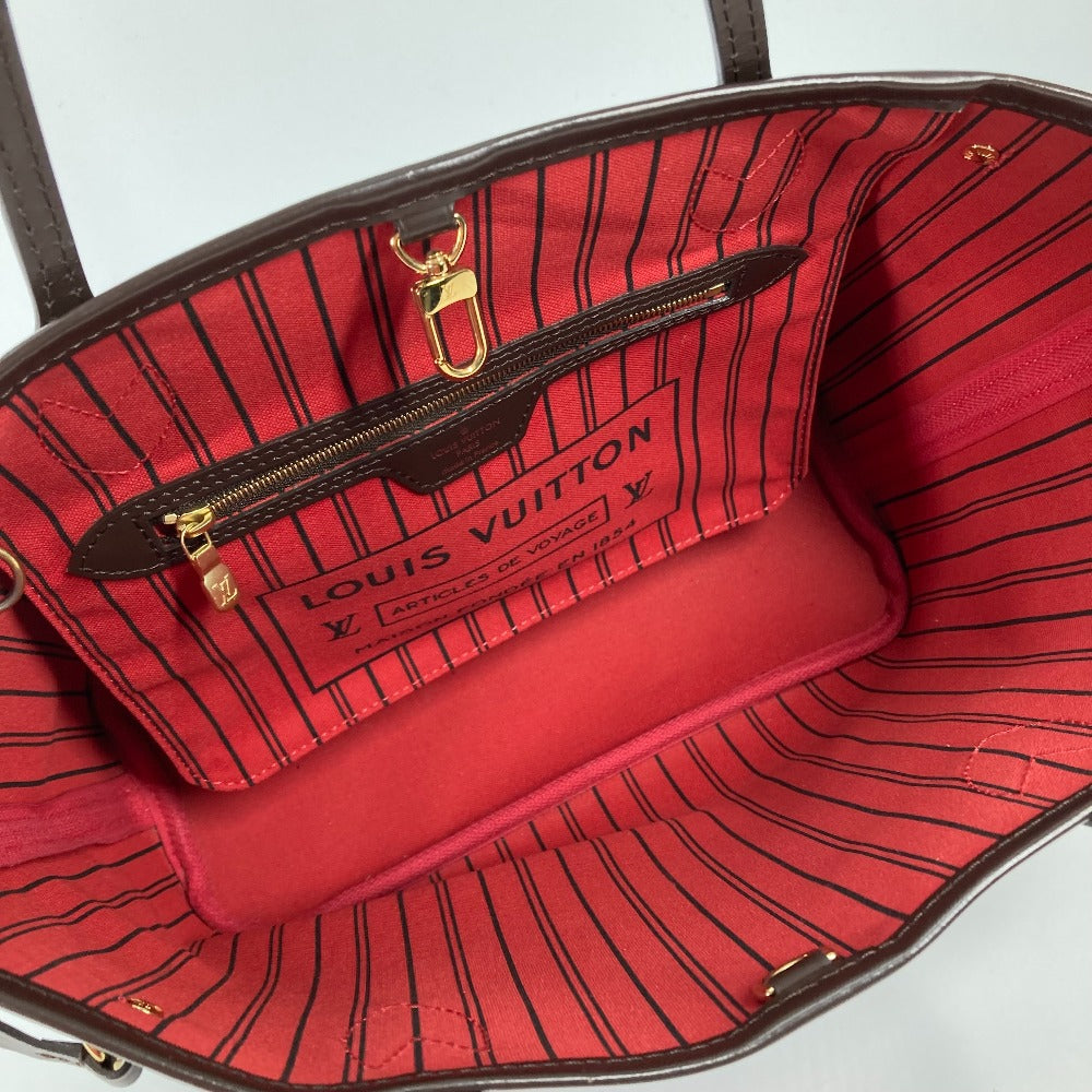 LOUIS VUITTON Tote Bag N41359 Damier canvas Brown Damier Never full PM mens Used Authentic