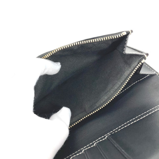 BURBERRY Long Wallet Purse 8052803 PVC Brown Long wallet giant check mens Used Authentic