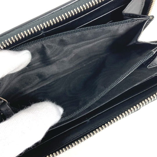 GUCCI Long Wallet Purse 451249 PVC leather beige GG Supreme Long wallet Women Used Authentic