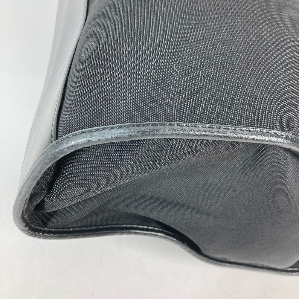 GUCCI Shoulder Bag 002 1064 Leather / nylon black Jackie line Women Used Authentic