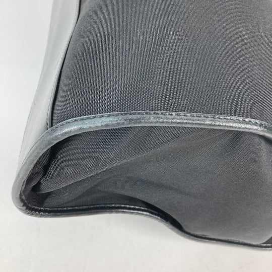 GUCCI Shoulder Bag 002 1064 Leather / nylon black Jackie line Women Used Authentic