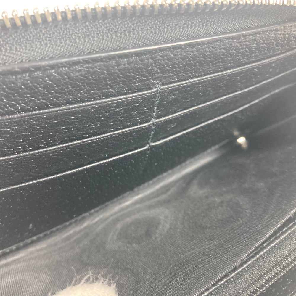 GUCCI Long Wallet Purse 625576 Nylon / leather black logo Off The Grid mens Used Authentic