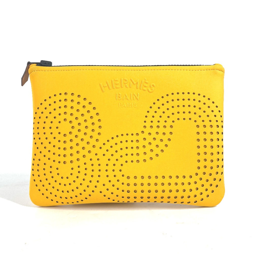 HERMES Pouch H103636M 02 polyamide yellow Flat pouch Neoban Zen Au Soleil PM