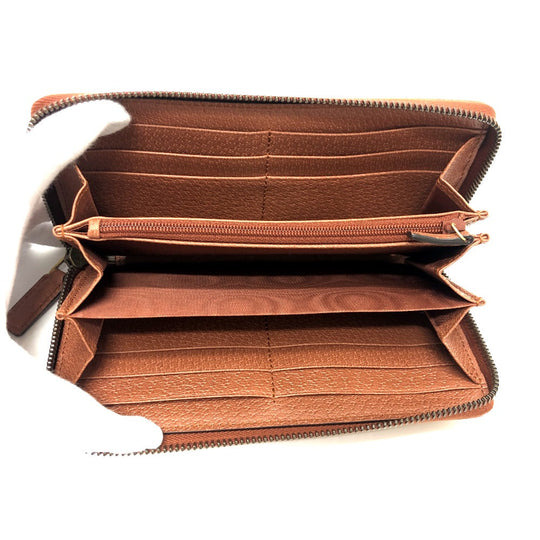 GUCCI Long Wallet Purse 547791 GG canvas / leather beige GG New York Yankees collaboration NY Women Used Authentic