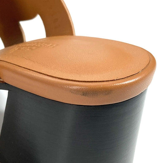 HERMES Sandals leather beige Gabby Women 36.5 Used Authentic