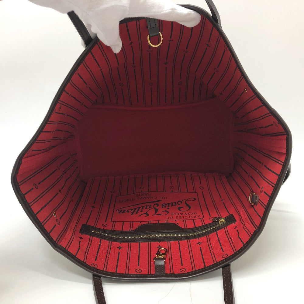 LOUIS VUITTON Tote Bag N41358 Damier canvas Brown Damier Neverfull MM