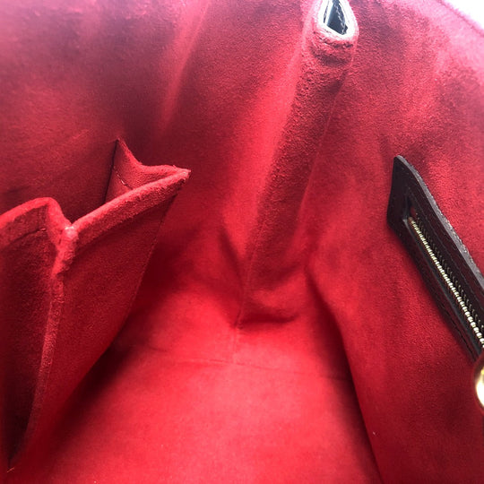 LOUIS VUITTON Tote Bag N51205 Damier canvas Brown Damier Hamstead PM