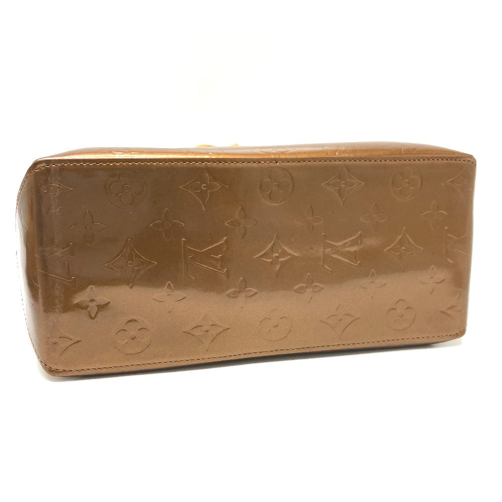 LOUIS VUITTON Tote Bag M91143  Monogram Vernis Brown Monogram Vernis Reed MM Women Secondhand Authentic