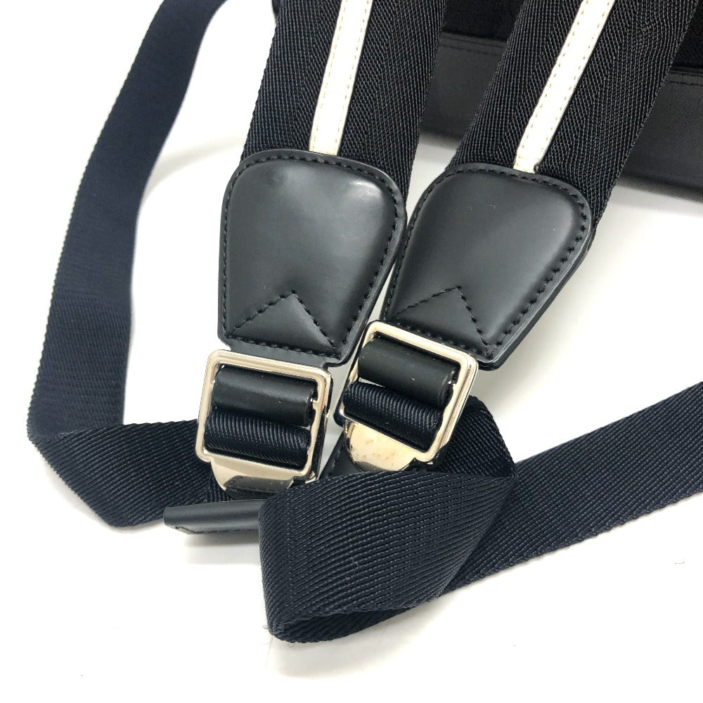 BURBERRY Backpack PVC gray graphic Women Used Authentic