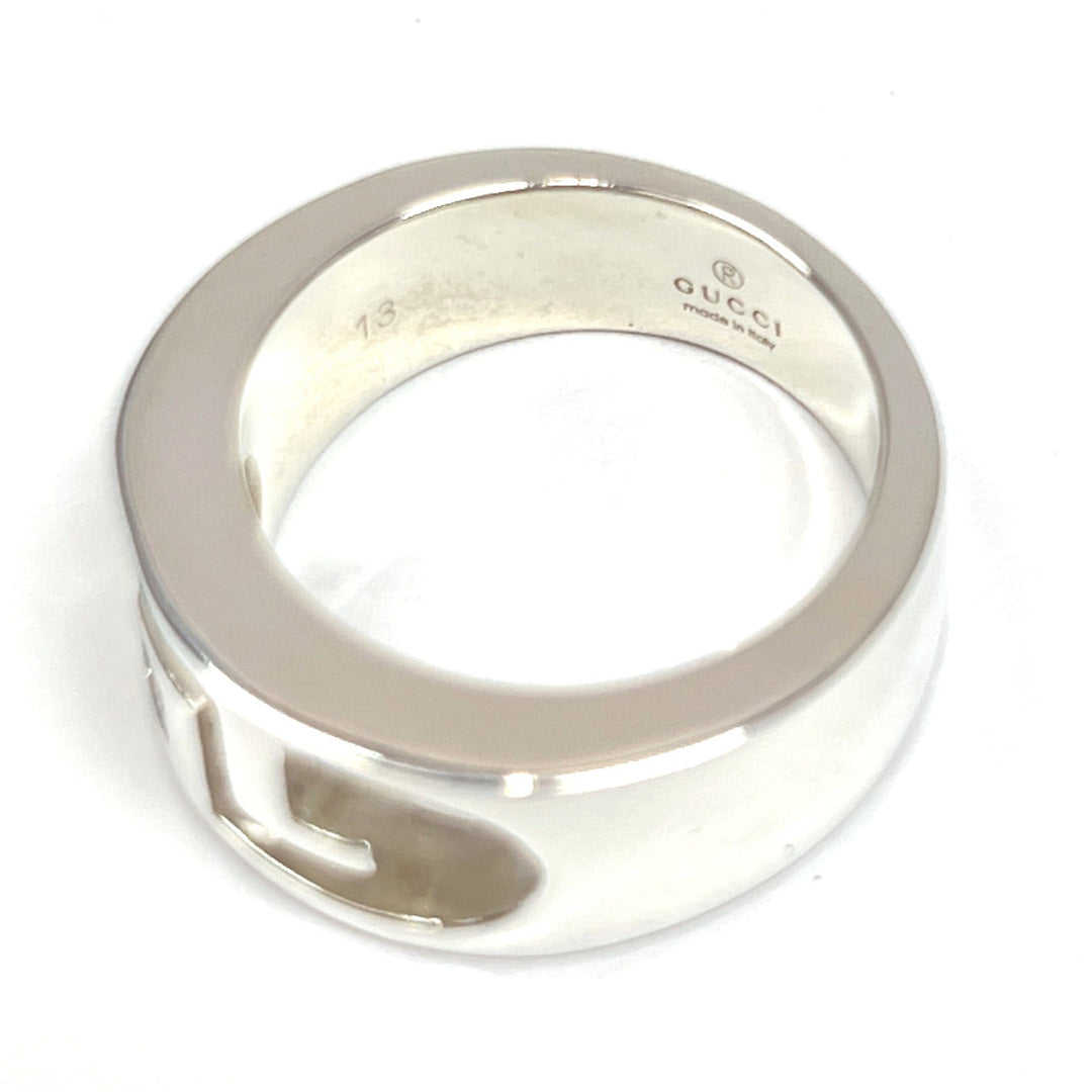 GUCCI Ring Silver925 Silver GG logo