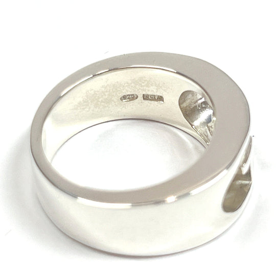 GUCCI Ring Silver925 Silver GG logo