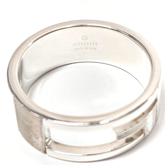 GUCCI Ring Silver925 Silver Branded Cutout G mens(Unisex) 21 Used Authentic