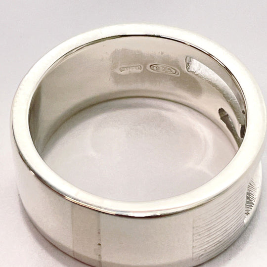 GUCCI Ring Silver925 Silver Branded Cutout G
