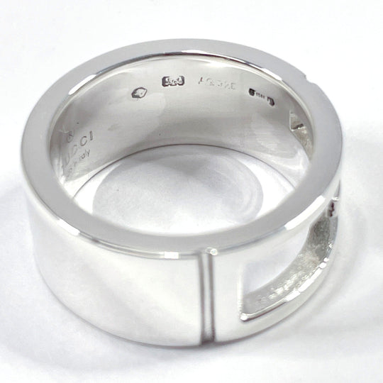 GUCCI Ring Silver925 Silver Branded Cutout G