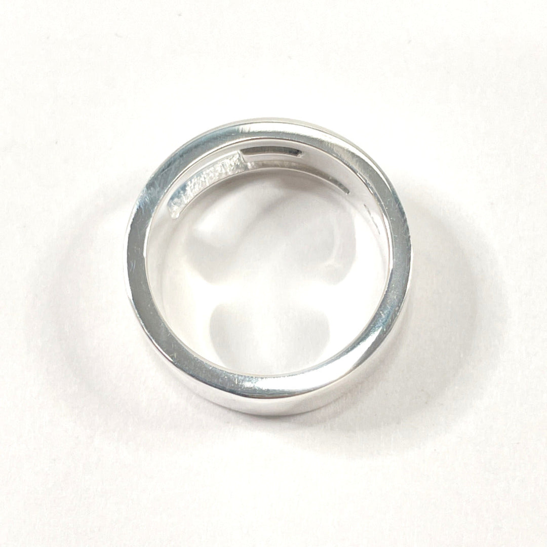 GUCCI Ring Silver925 Silver Branded Cutout G 10