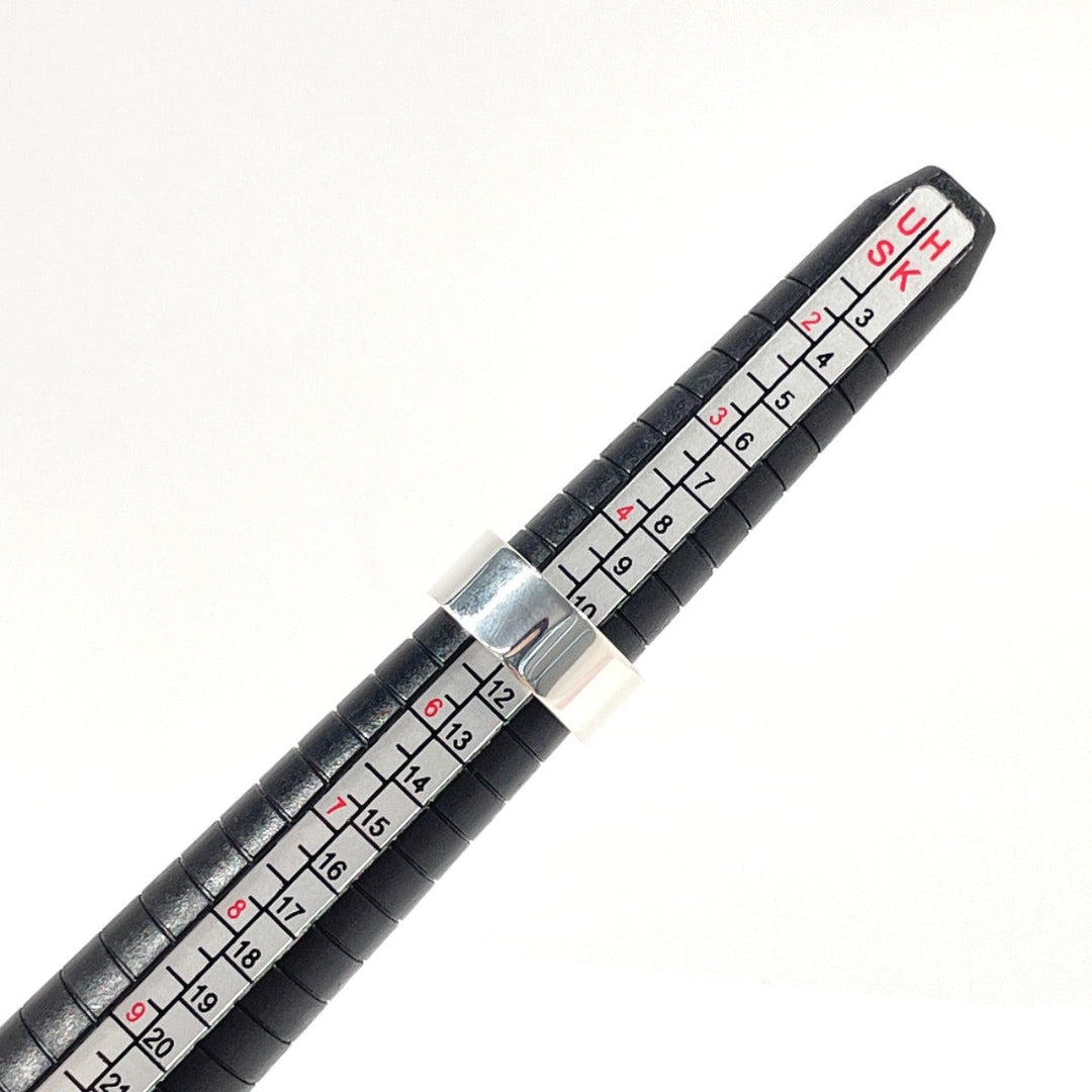 GUCCI Ring Silver925 Silver Branded Cutout G 10