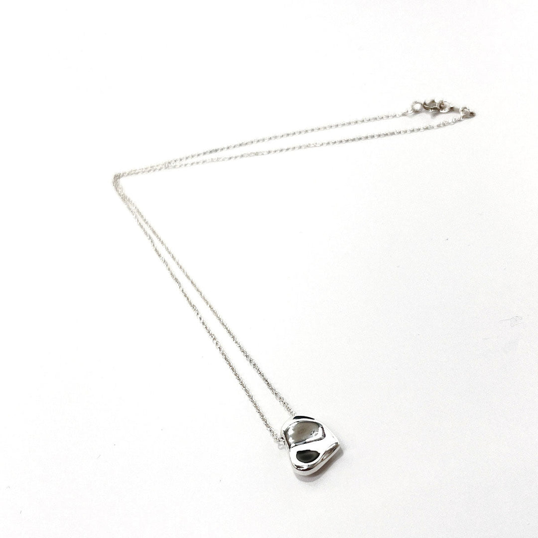 TIFFANY&Co. Necklace Silver925 Silver El Saperetti Full heart Women Used Authentic