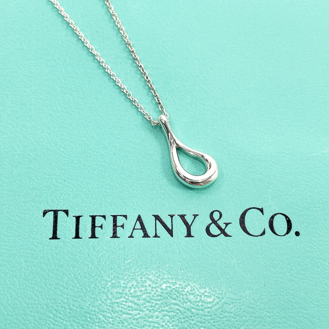 TIFFANY&Co. Necklace Silver925 Silver El Saperetti open teardrop