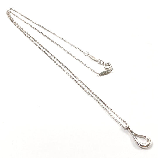 TIFFANY&Co. Necklace Silver925 Silver El Saperetti open teardrop