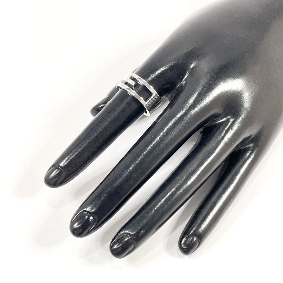 GUCCI Ring Silver925 Silver Branded Cutout G 10