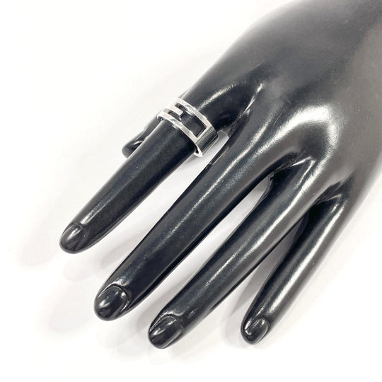 GUCCI Ring Silver925 Silver Branded Cutout G 10