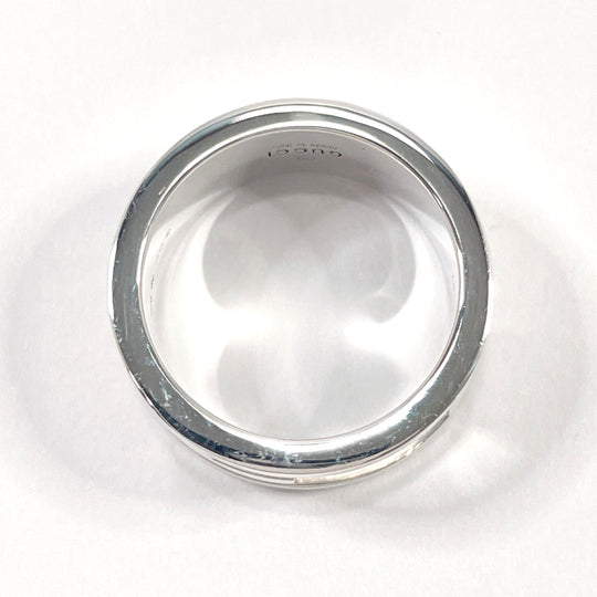 GUCCI Ring Silver925 Silver Branded Cutout G 10