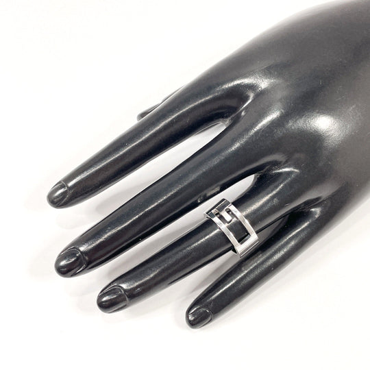 GUCCI Ring Silver925 Silver Branded Cutout G