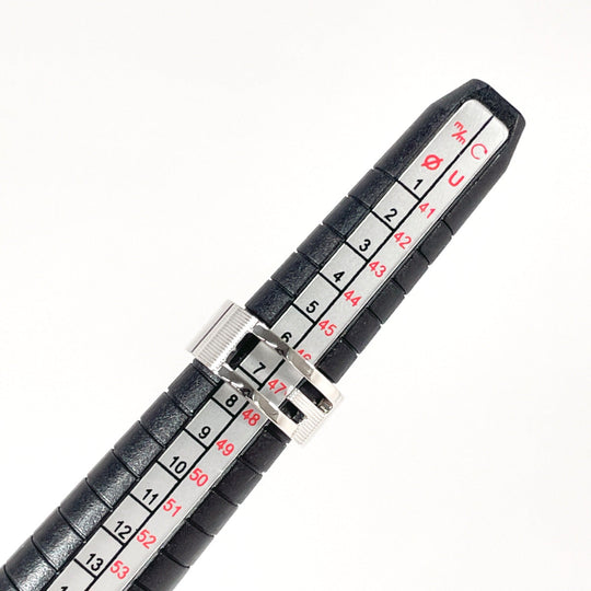 GUCCI Ring Silver925 Silver Branded Cutout G