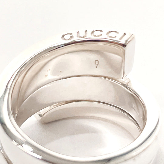 GUCCI Ring Silver925 Silver G logo snake 9