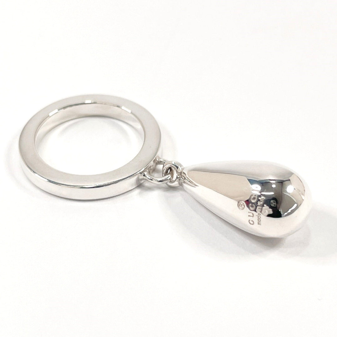 GUCCI Ring Silver925 Silver teardrop Women Used Authentic