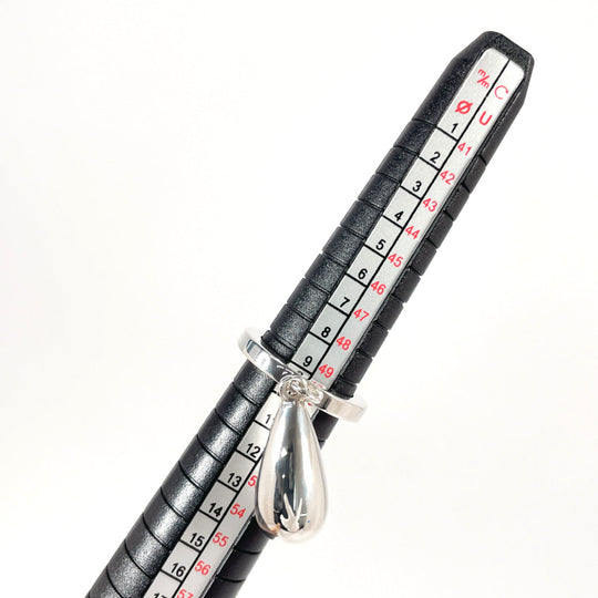 GUCCI Ring Silver925 Silver teardrop Women Used Authentic