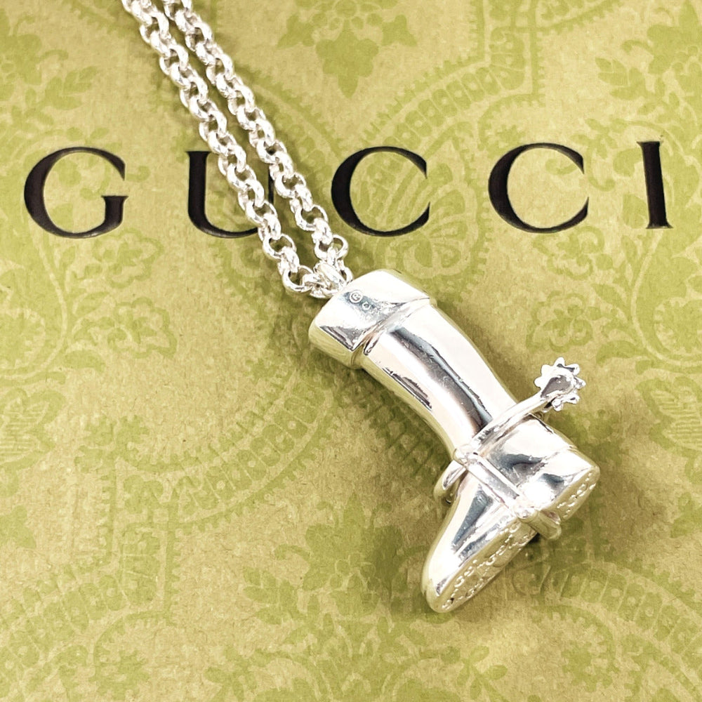 GUCCI Necklace Silver925 Silver boots