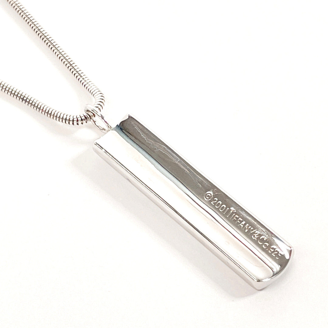 TIFFANY&Co. Necklace Silver925 Silver Bar Pendant 1837 Women(Unisex) Used Authentic