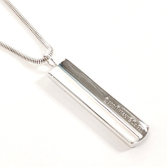 TIFFANY&Co. Necklace Silver925 Silver Bar Pendant 1837 Women(Unisex) Used Authentic
