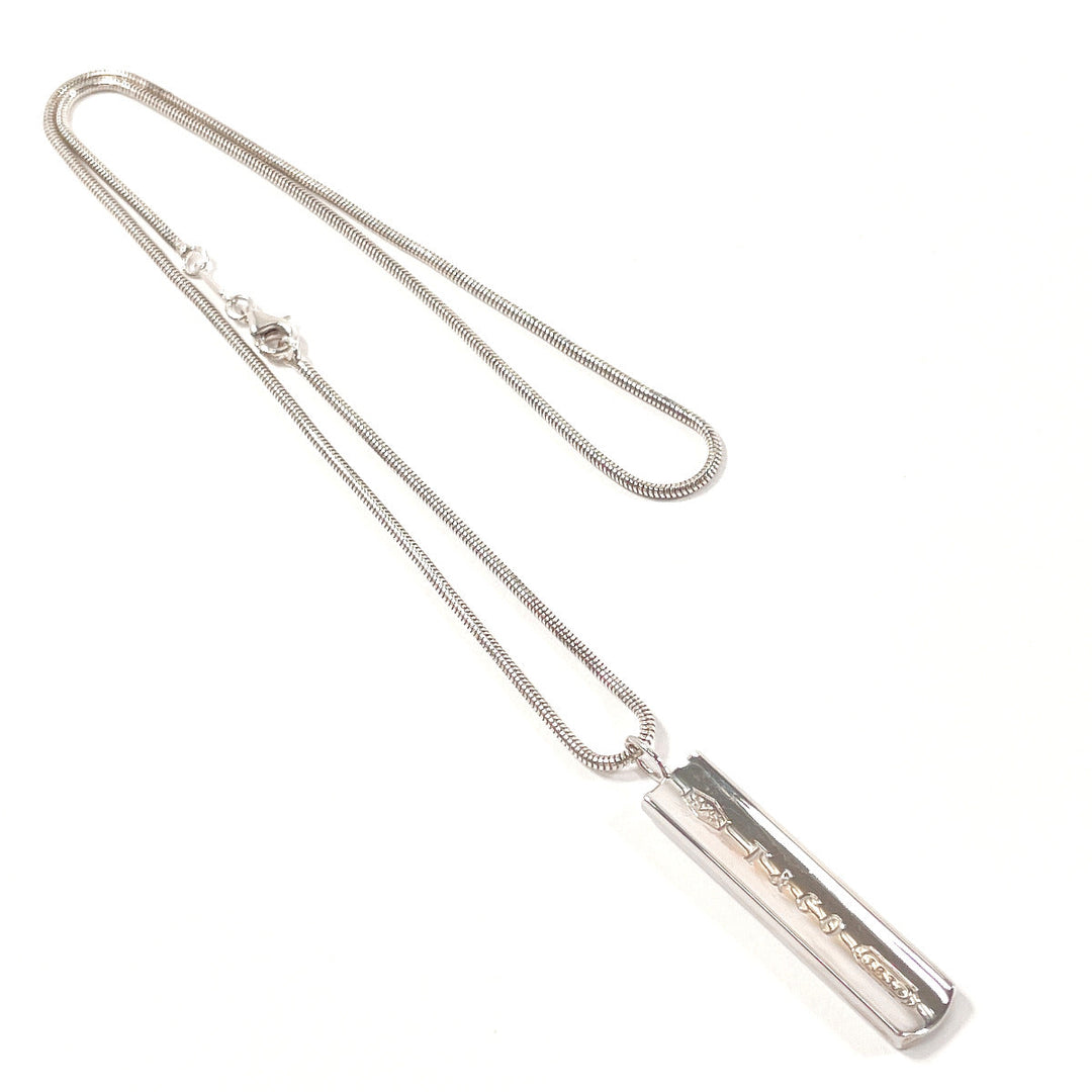 TIFFANY&Co. Necklace Silver925 Silver Bar Pendant 1837 Women(Unisex) Used Authentic