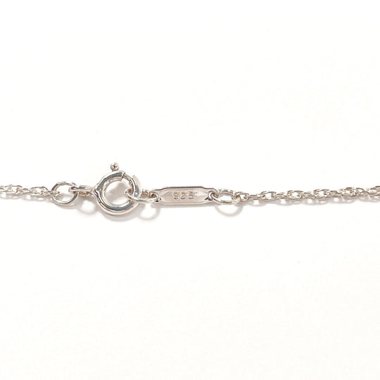 TIFFANY&Co. Necklace Silver925, K18 Yellow Gold Silver Triple ribbon