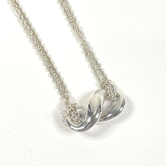 TIFFANY&Co. Necklace Silver925 Silver Infinity Women Used Authentic