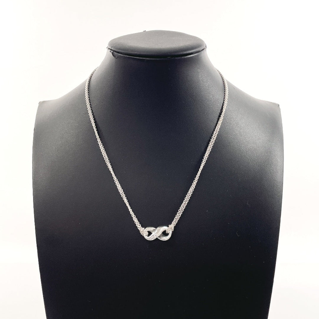 TIFFANY&Co. Necklace Silver925 Silver Infinity Women Used Authentic