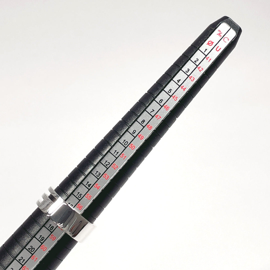 GUCCI Ring Silver925 Silver Branded Cutout G