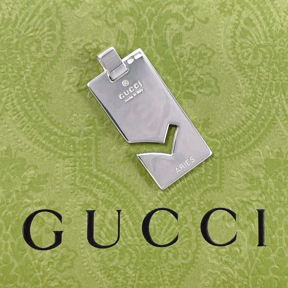 GUCCI Pendant top Silver925 Silver Constellation ARIES Women(Unisex) Used Authentic