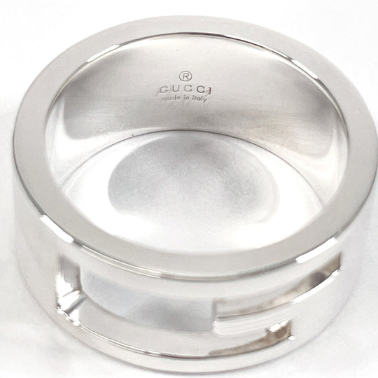 GUCCI Ring Silver925 Silver Branded Cutout G