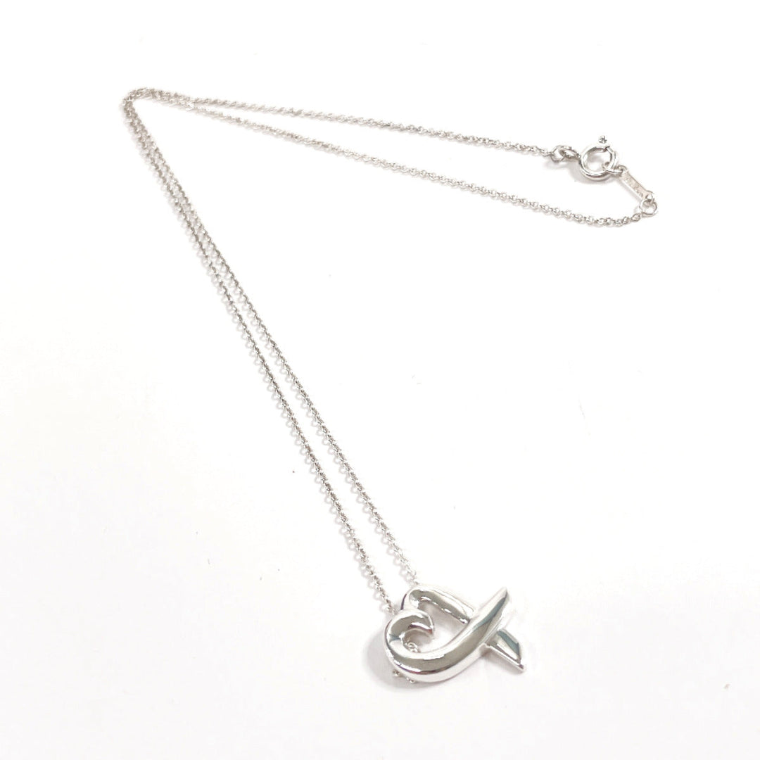TIFFANY&Co. Necklace Silver925 Silver Paloma Picasso Loving heart