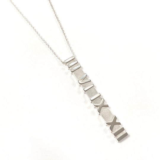 TIFFANY&Co. Necklace Silver925 Silver Atlas bar