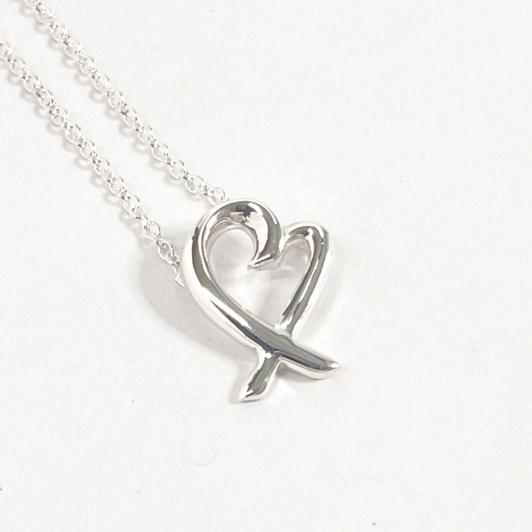 TIFFANY&Co. Necklace Silver925 Silver Paloma Picasso Loving heart