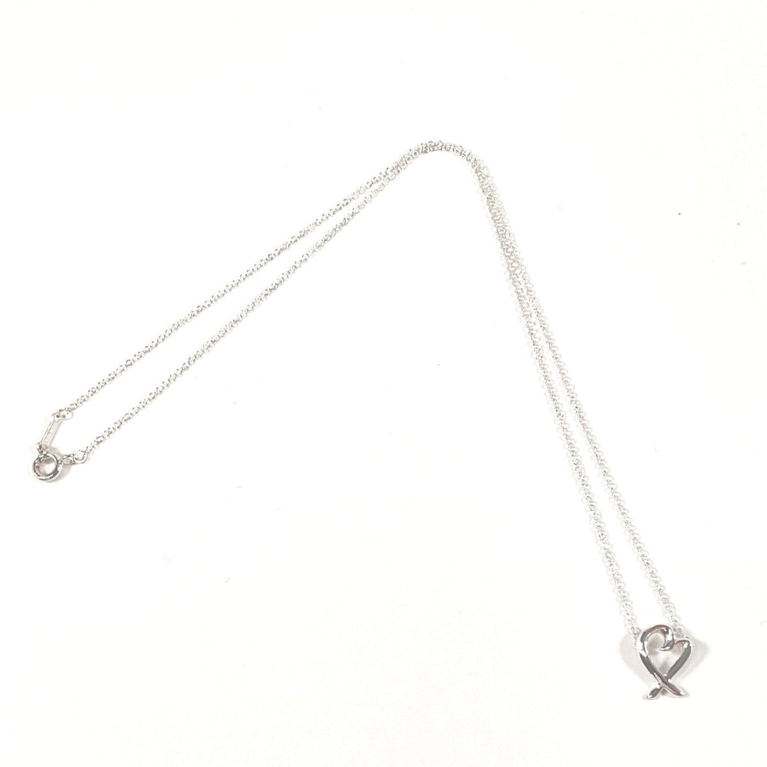 TIFFANY&Co. Necklace Silver925 Silver Paloma Picasso Loving heart