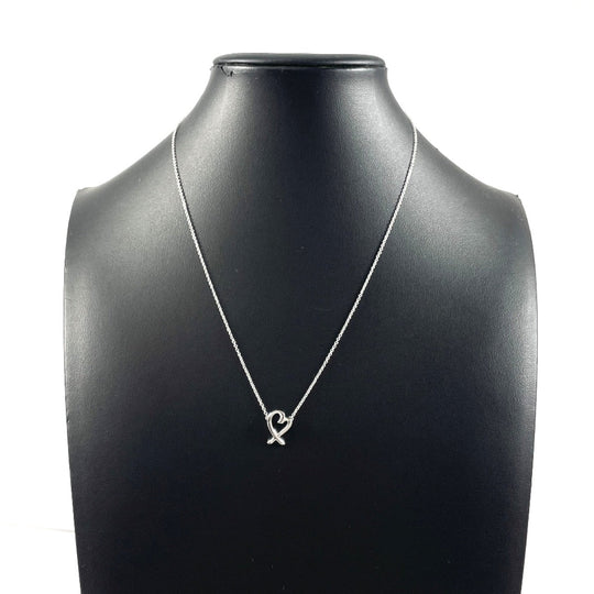 TIFFANY&Co. Necklace Silver925 Silver Paloma Picasso Loving heart