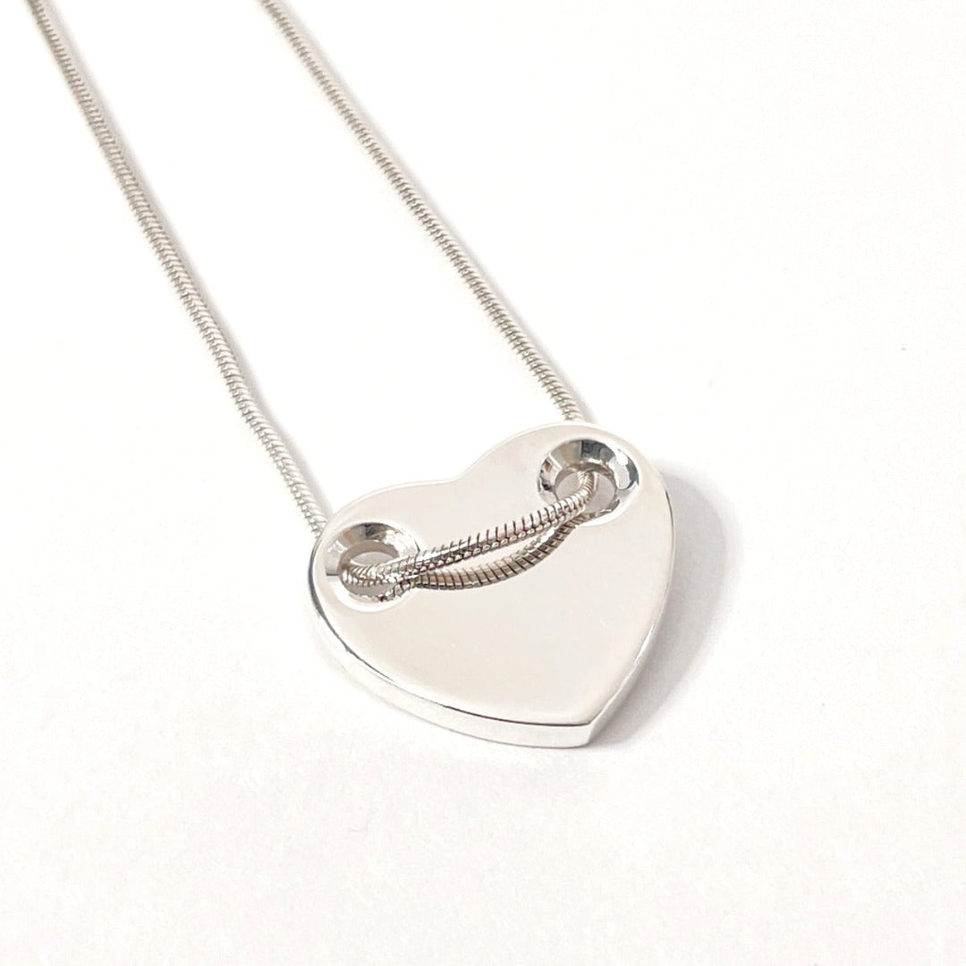 TIFFANY&Co. Necklace Silver925 Silver Snake Chain Heart plate